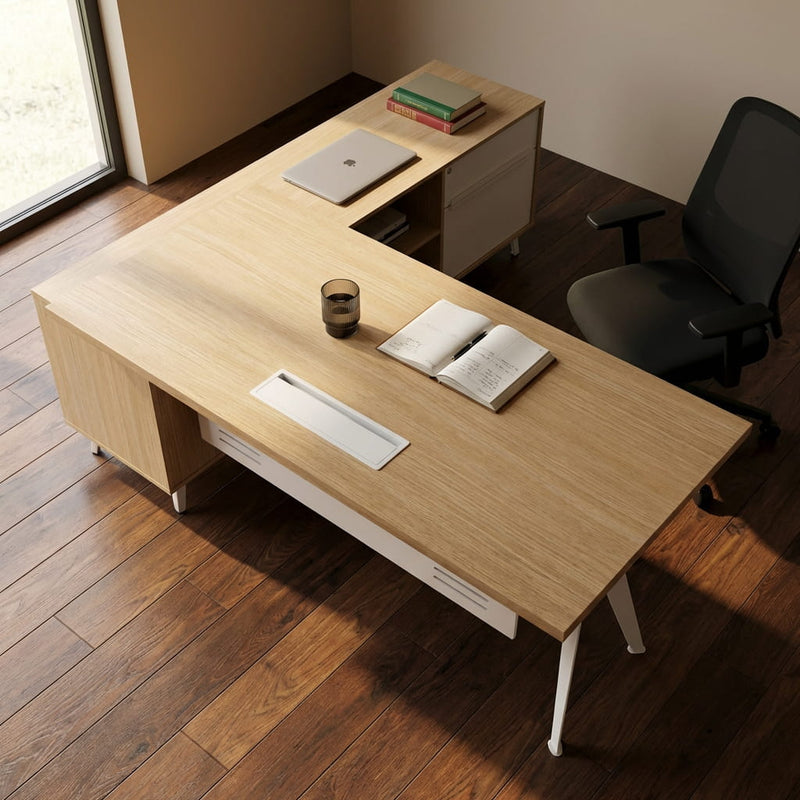 The Corner Office Executive Desk