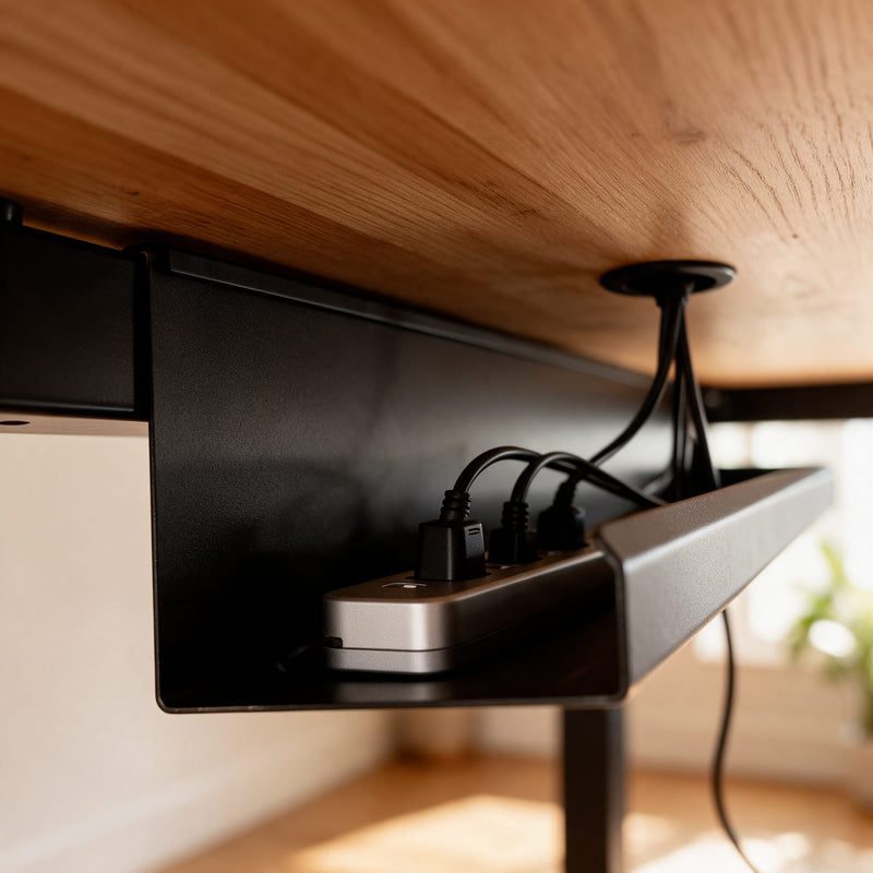 Under-Desk Cable Tray