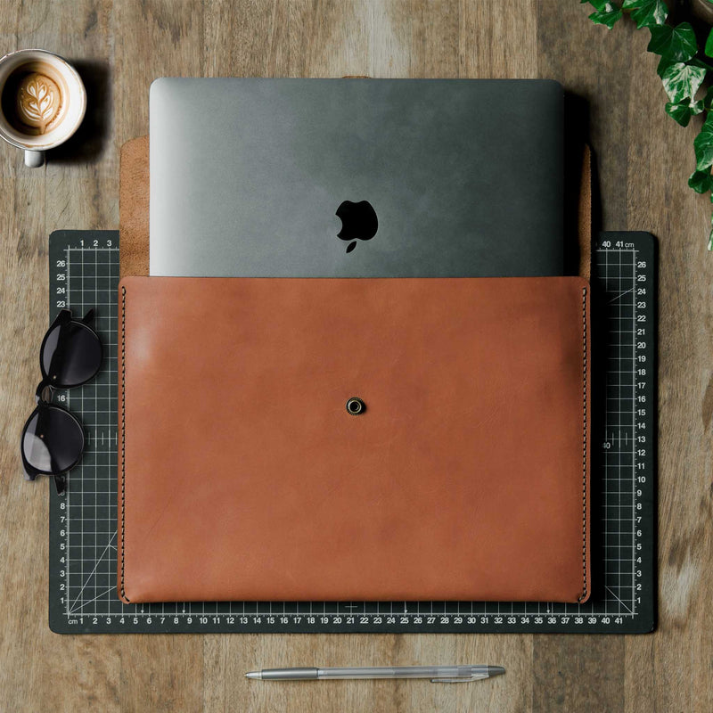 The Leather Laptop Sleeve