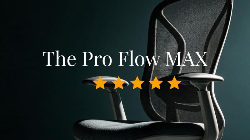 The Pro Flow MAX Ergonomic Chair
