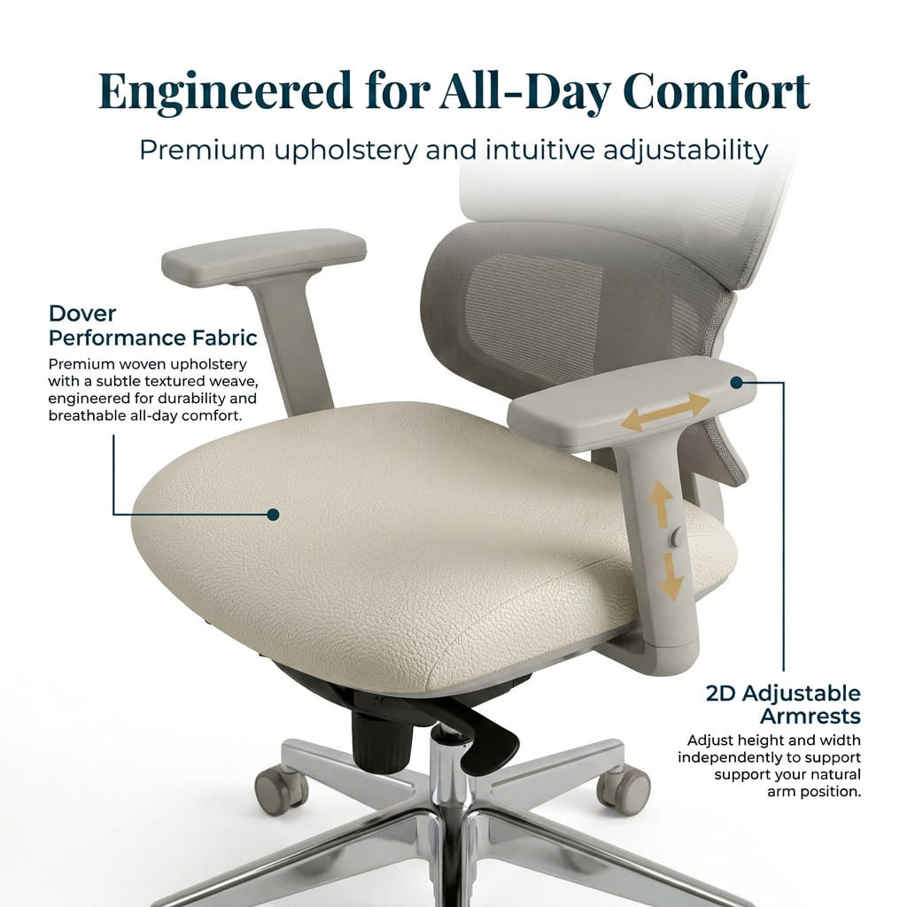 The Aura Ergonomic Chair - Workspace Dreams The Aura Ergonomic Chair
