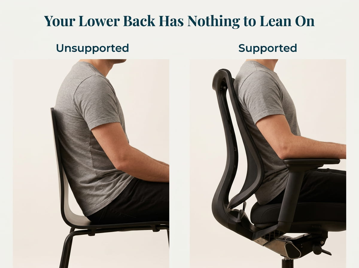 Office Chair for Back Pain: What Actually Helps (& What Doesn't)