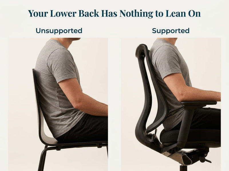 Office Chair for Back Pain: What Actually Helps (& What Doesn't)