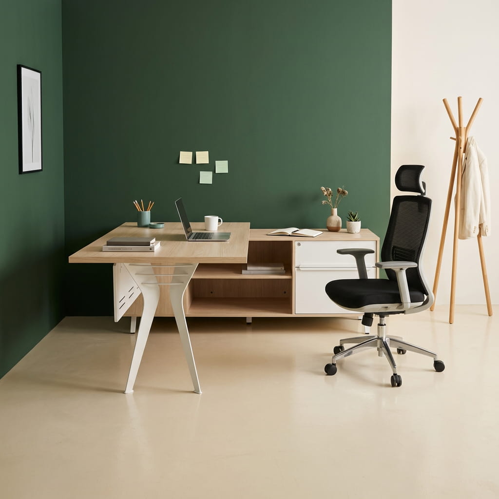 The Corner Office Executive Desk