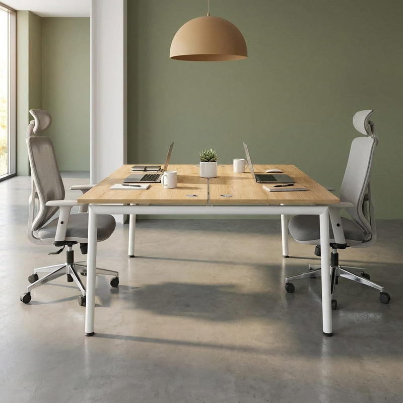 The 2 Person Cluster Desk