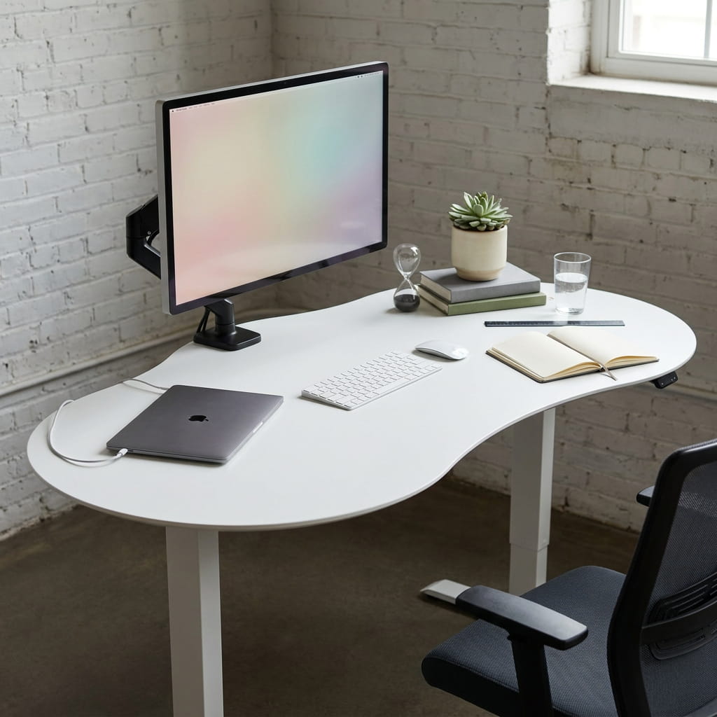 The Curve Standing Desk