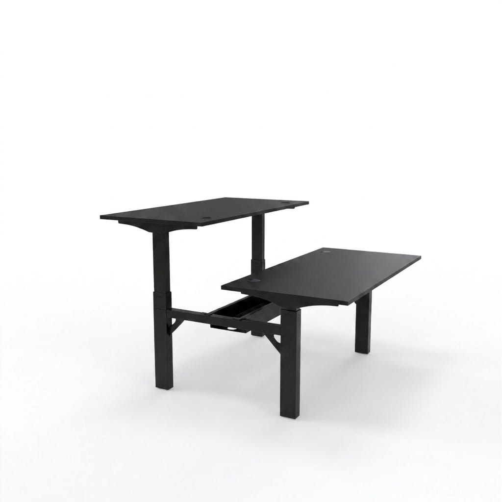 Dual Sit Stand Desk Pro