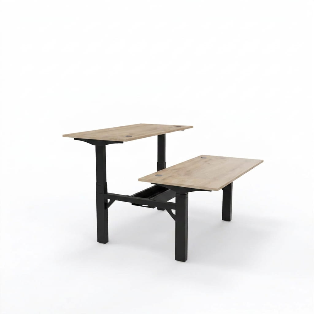 Dual Sit Stand Desk Pro