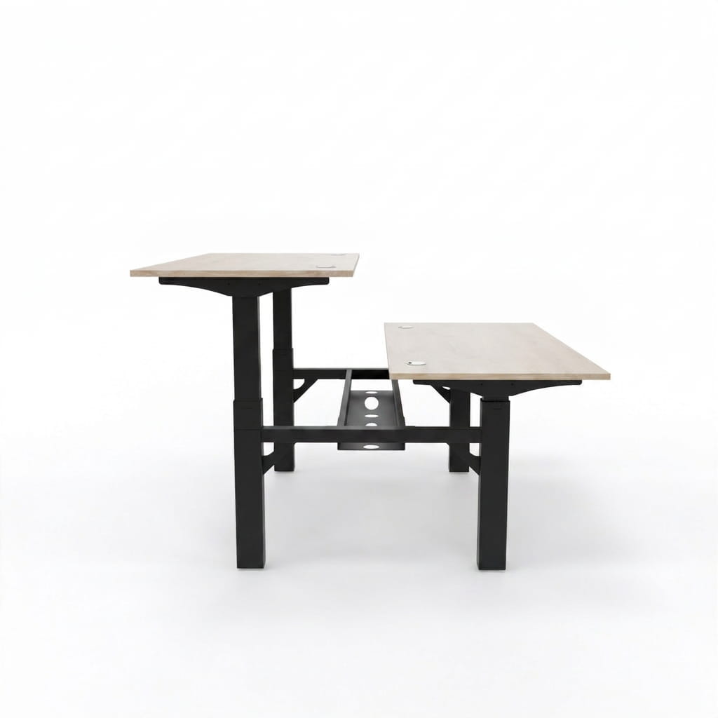 Dual Sit Stand Desk Pro