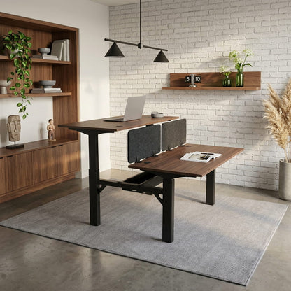 Dual Sit Stand Desk Pro
