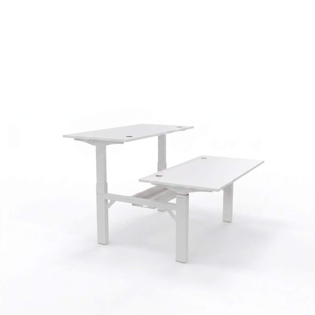 Dual Sit Stand Desk Pro