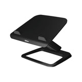 Fellowes Hana LT ergonomic laptop stand in black for adjustable viewing