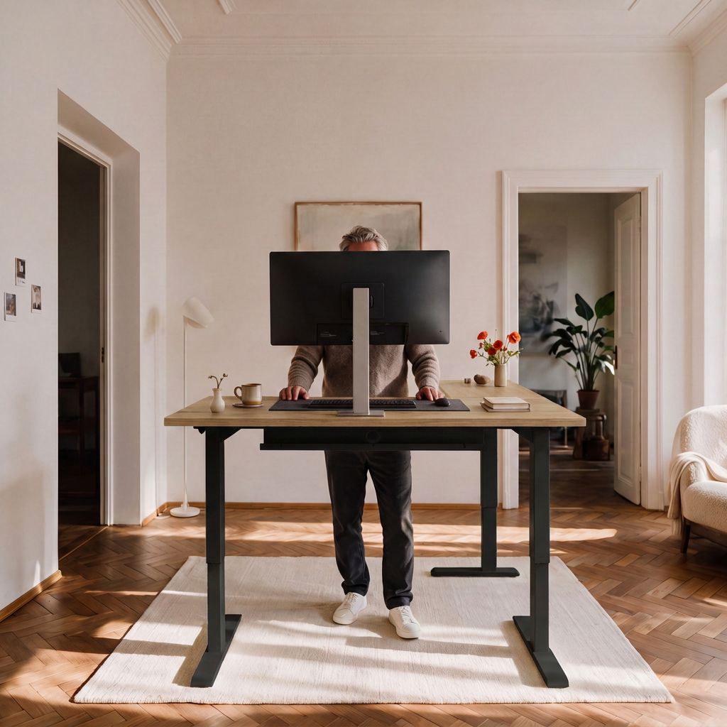 Sit-Stand Desk Pro L-Shaped