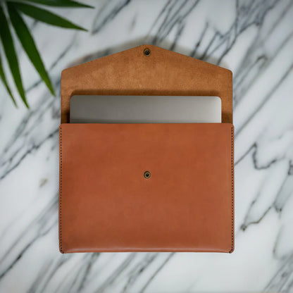 The Leather Laptop Sleeve