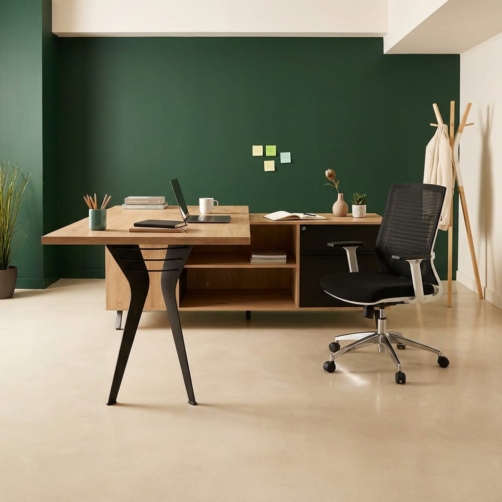 The Corner Office Executive Desk