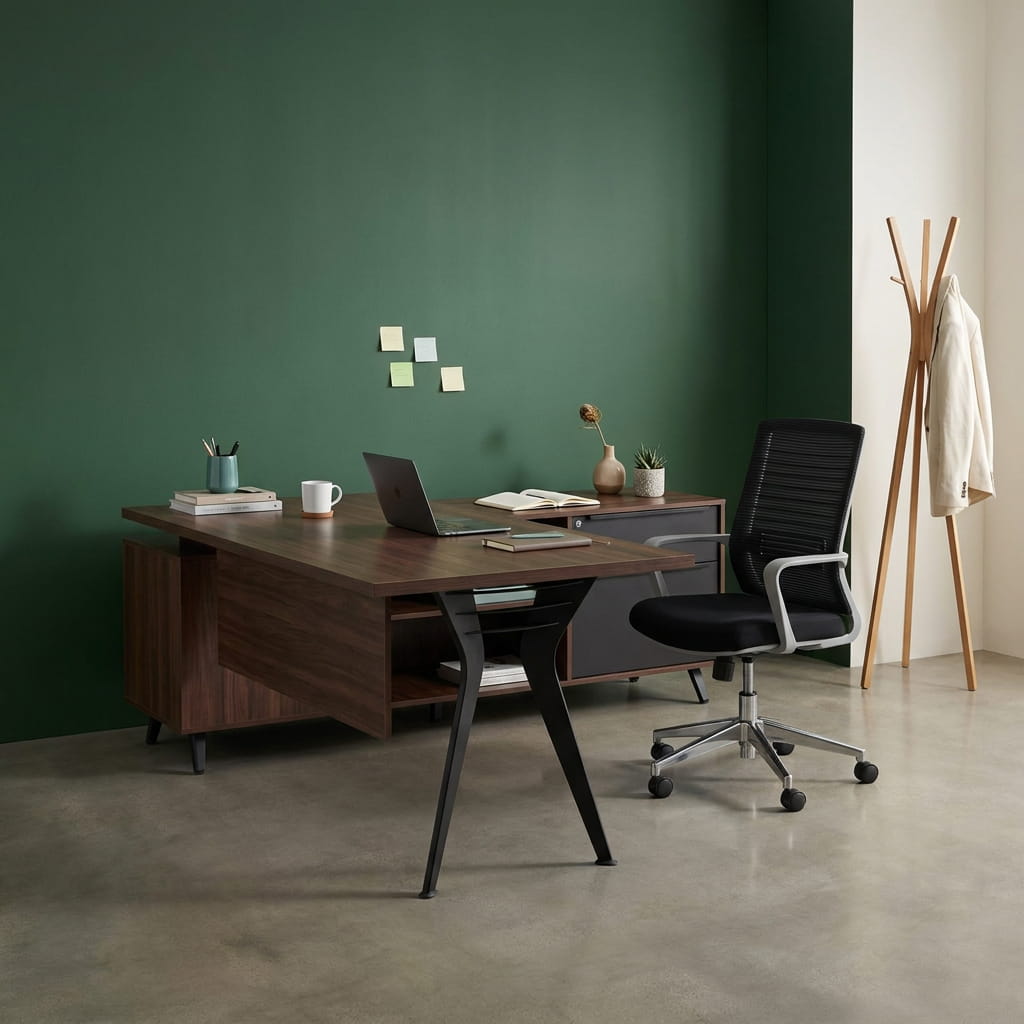 The Corner Office Executive Desk