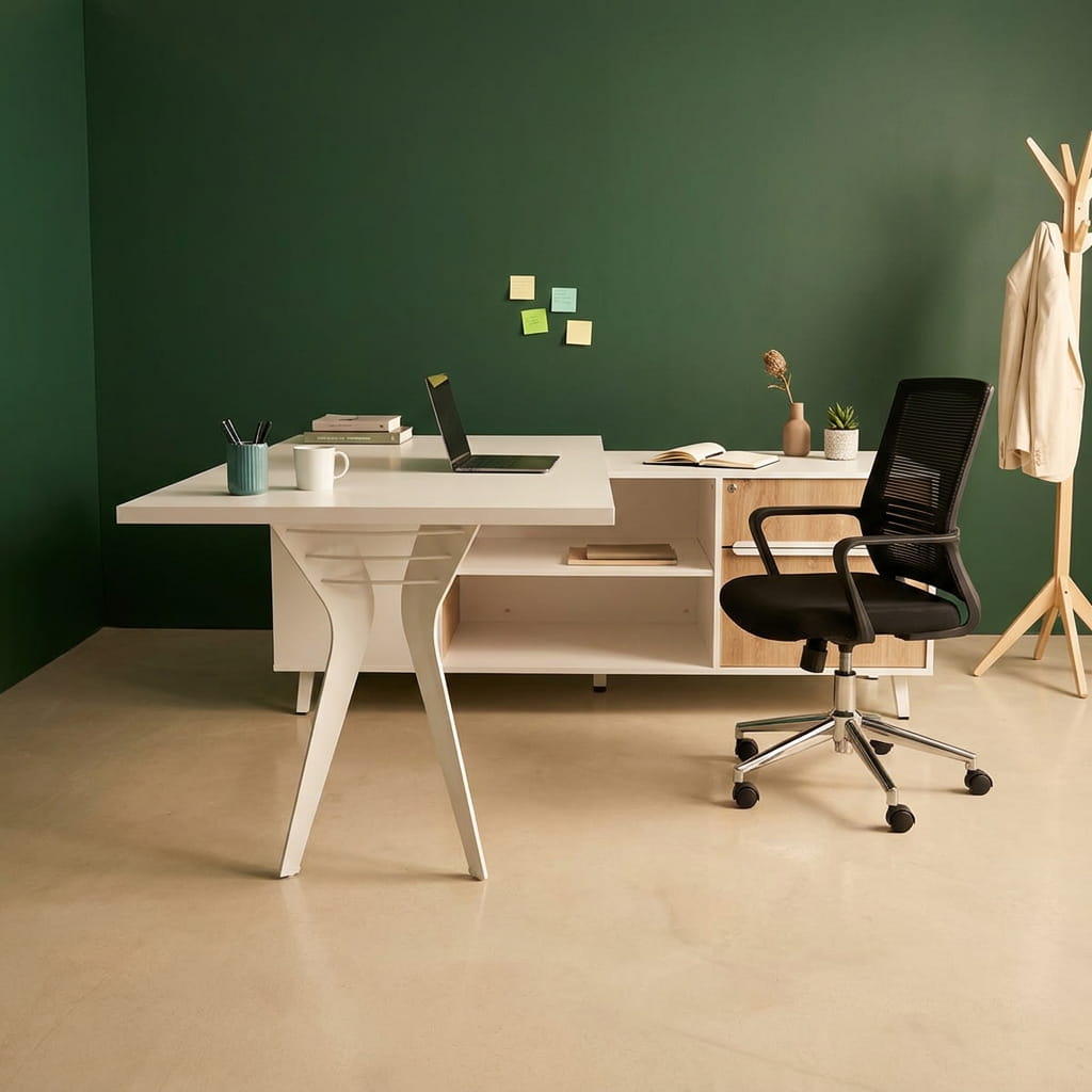The Corner Office Executive Desk
