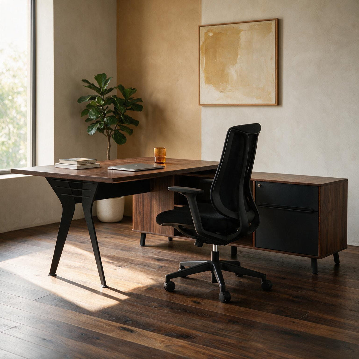 The Corner Office Executive Desk