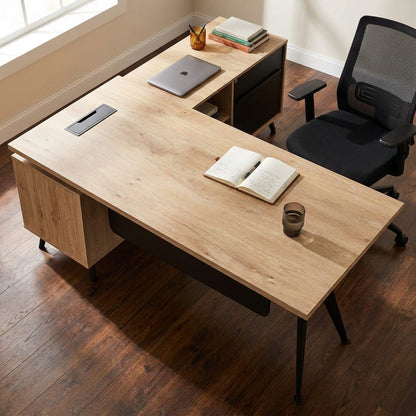 The Corner Office Executive Desk