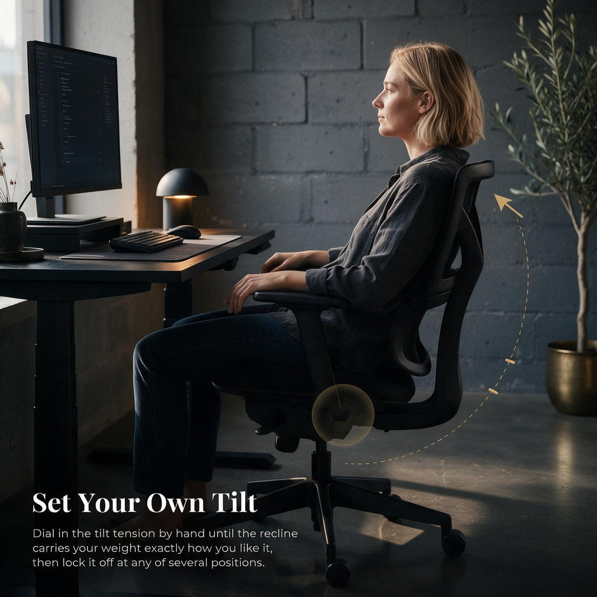 The Dark Aura Ergonomic Chair