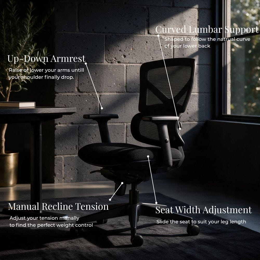 The Dark Aura Ergonomic Chair