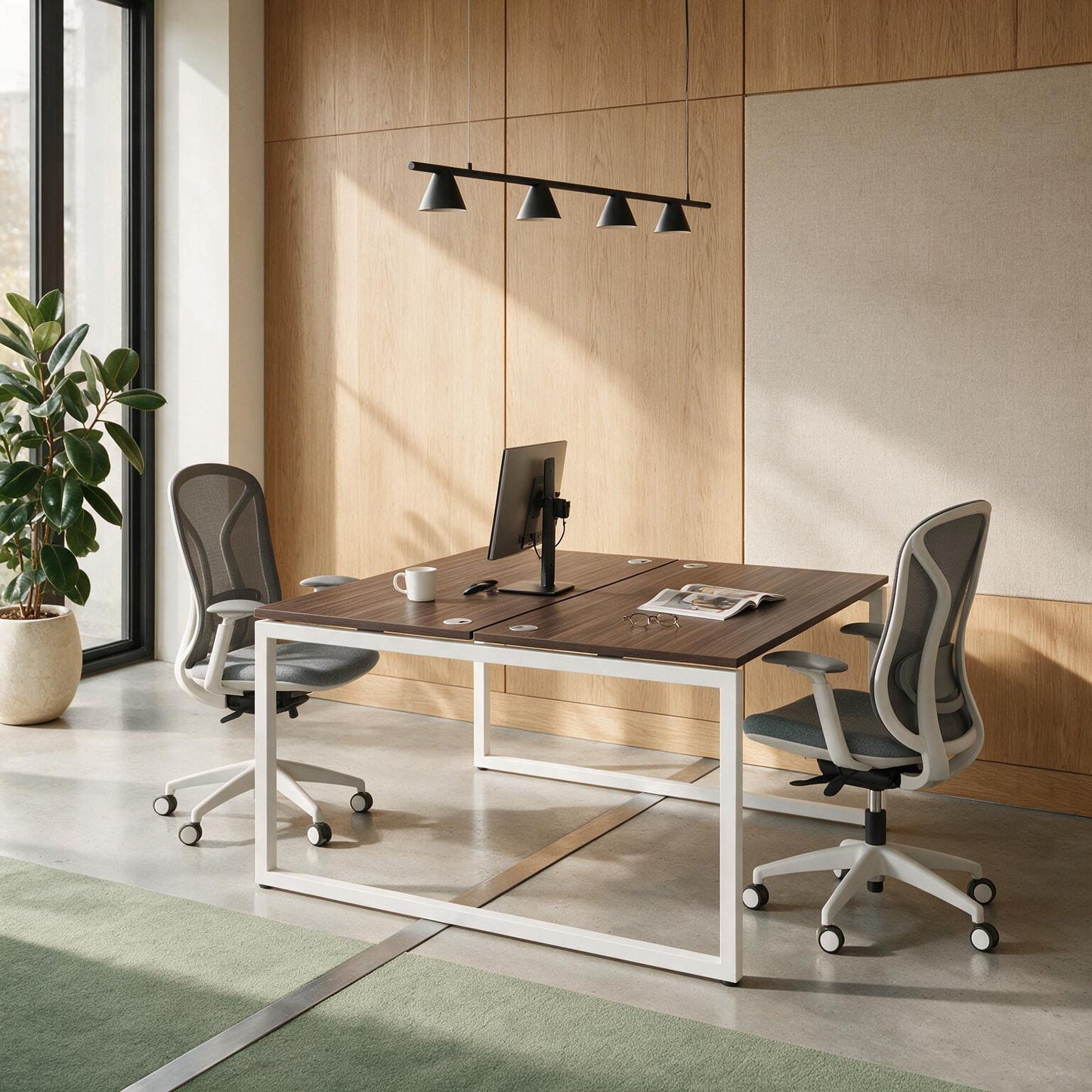 The Dual Desk