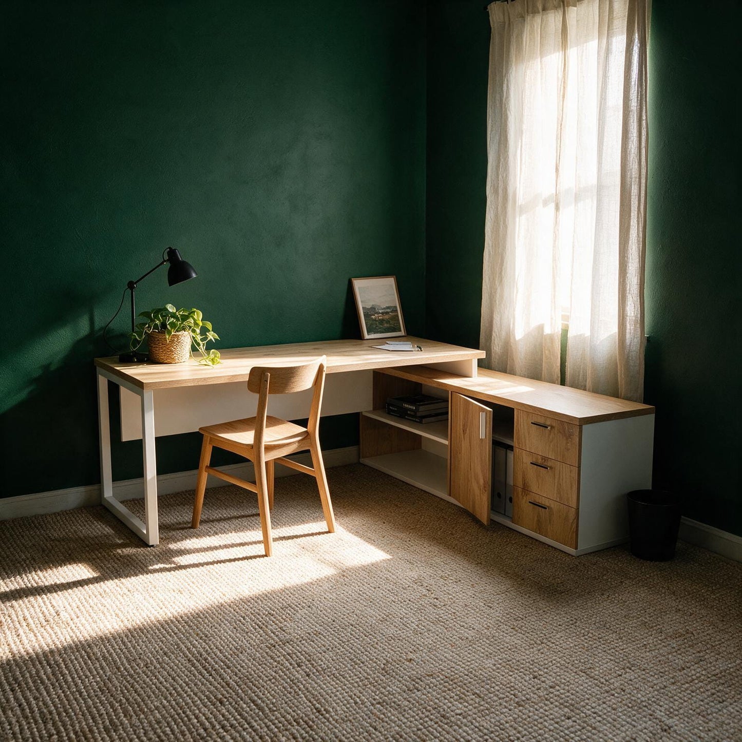 The L Shaped Desk