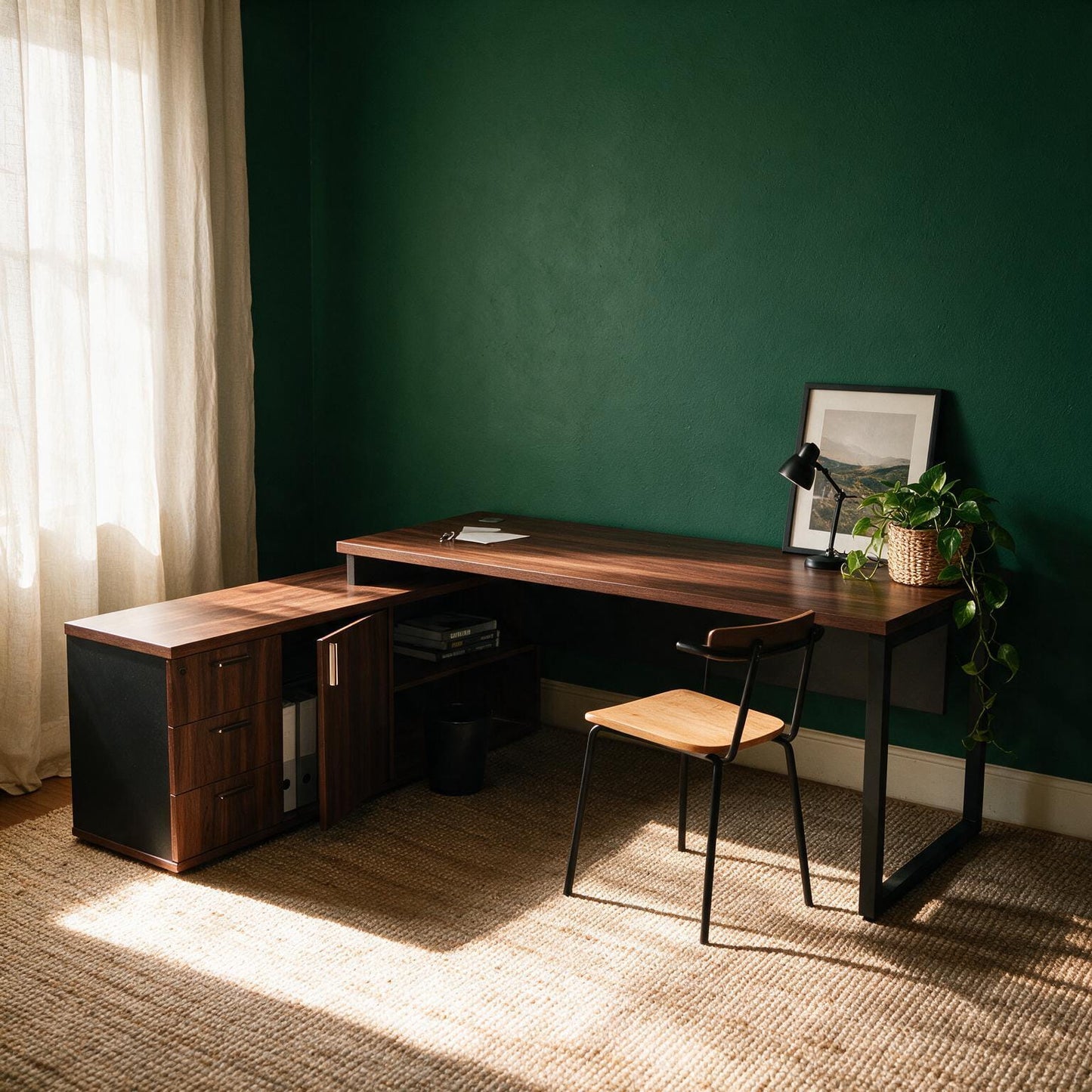 The L Shaped Desk