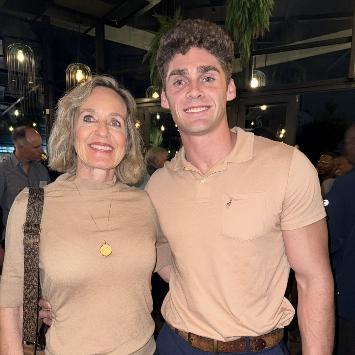 Image of Riana Robinson and William Robinson both Owners of Workspace dreams at a network event 