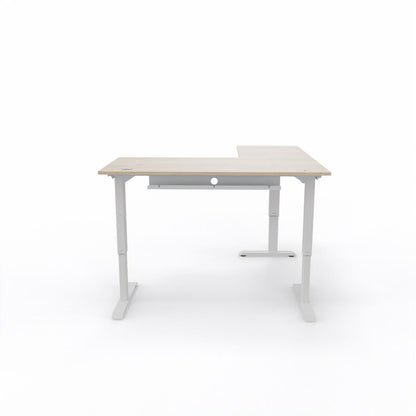 L-Shaped Sit-Stand Desk - Workspace Dreams L-Shaped Sit-Stand Desk