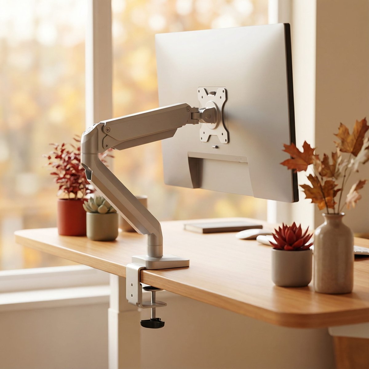 Platinum Series Single Monitor Arm - Workspace Dreams Platinum Series Single Monitor Arm