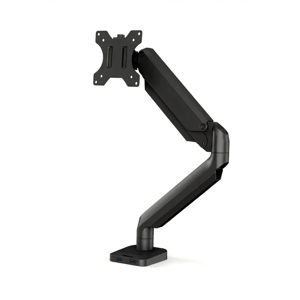 Platinum Series Single Monitor Arm - Workspace Dreams Platinum Series Single Monitor Arm