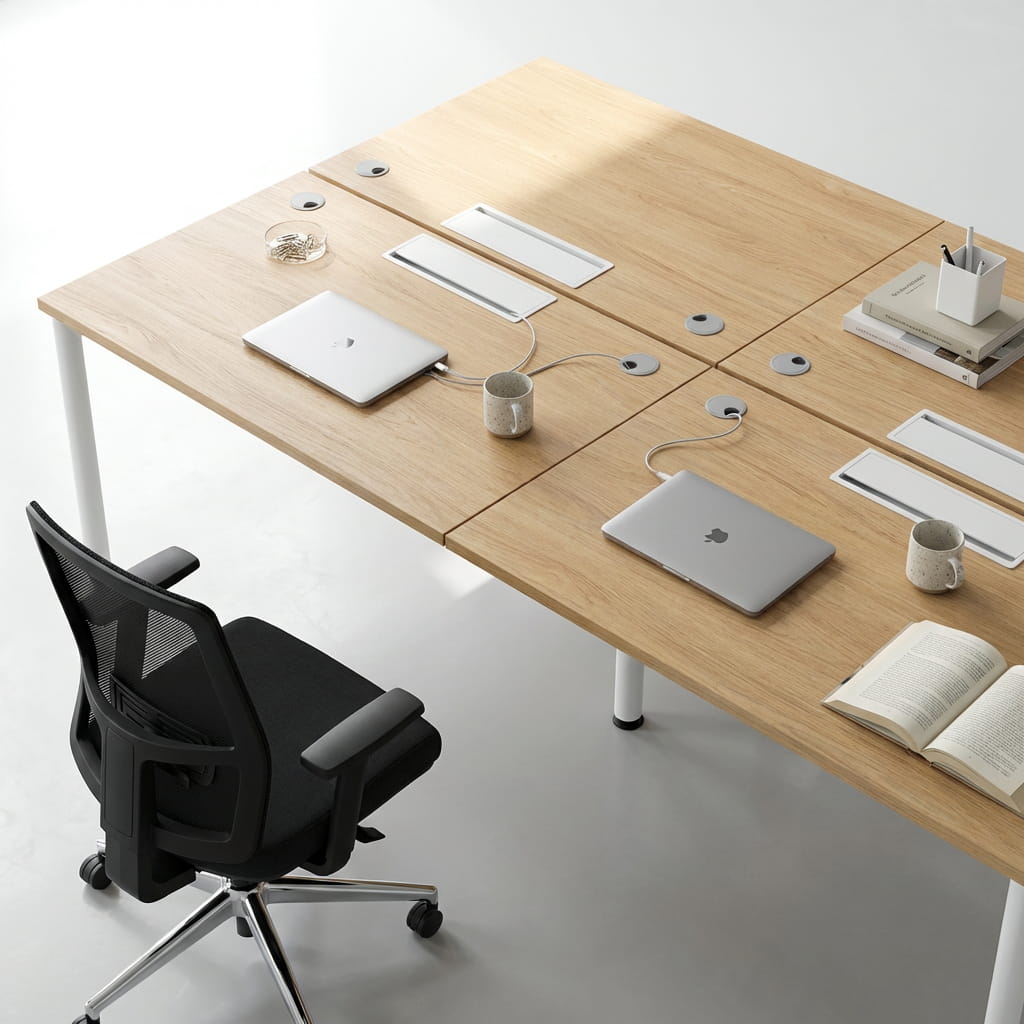 Quad Desk - Workspace Dreams Quad Desk