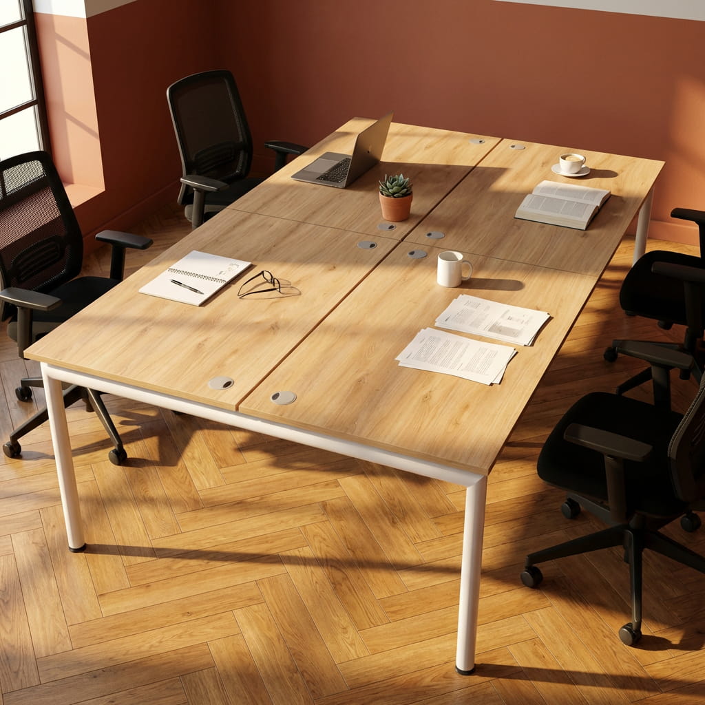 Quad Desk - Workspace Dreams Quad Desk