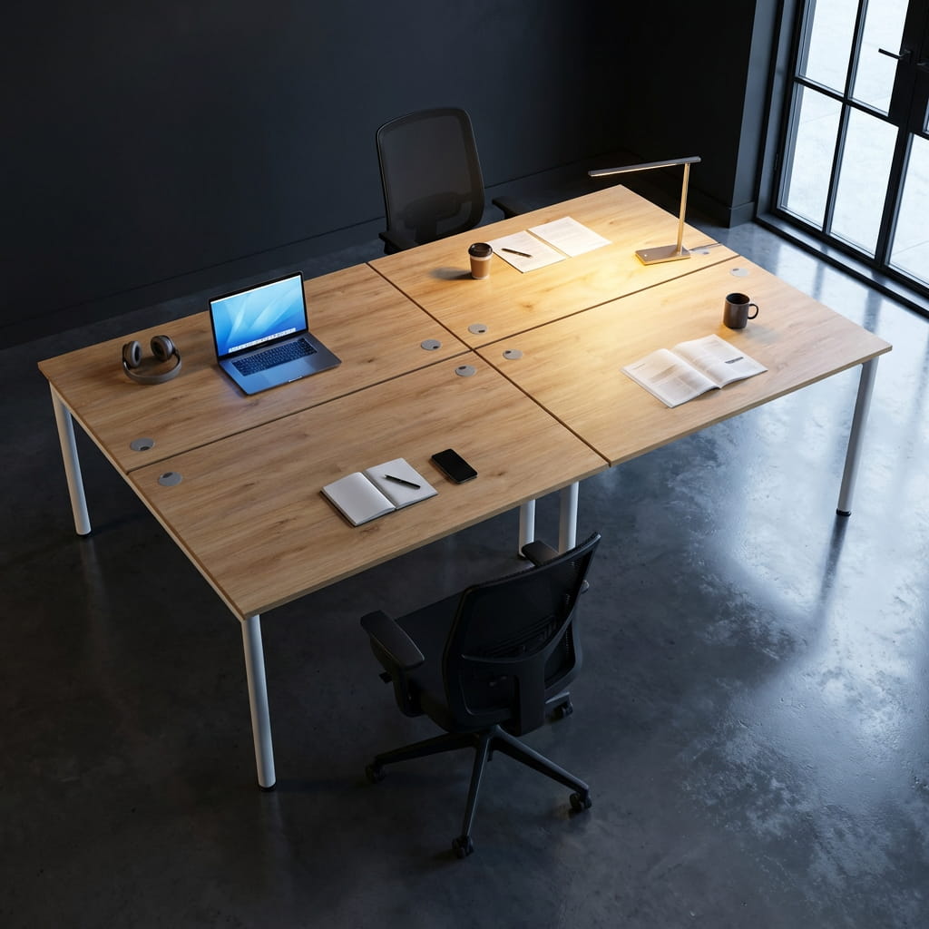 Quad Desk - Workspace Dreams Quad Desk