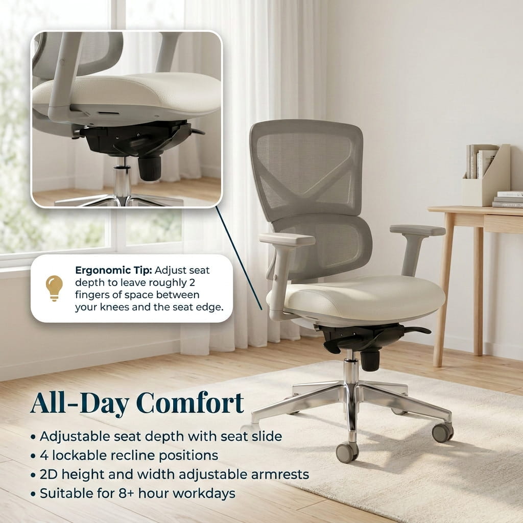 The Aura Ergonomic Chair - Workspace Dreams The Aura Ergonomic Chair