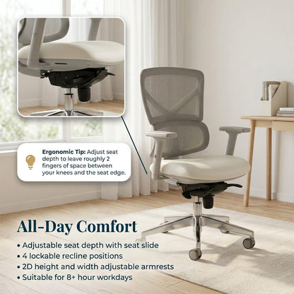 The Aura Ergonomic Chair - Workspace Dreams The Aura Ergonomic Chair