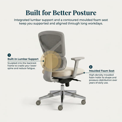 The Aura Ergonomic Chair - Workspace Dreams The Aura Ergonomic Chair