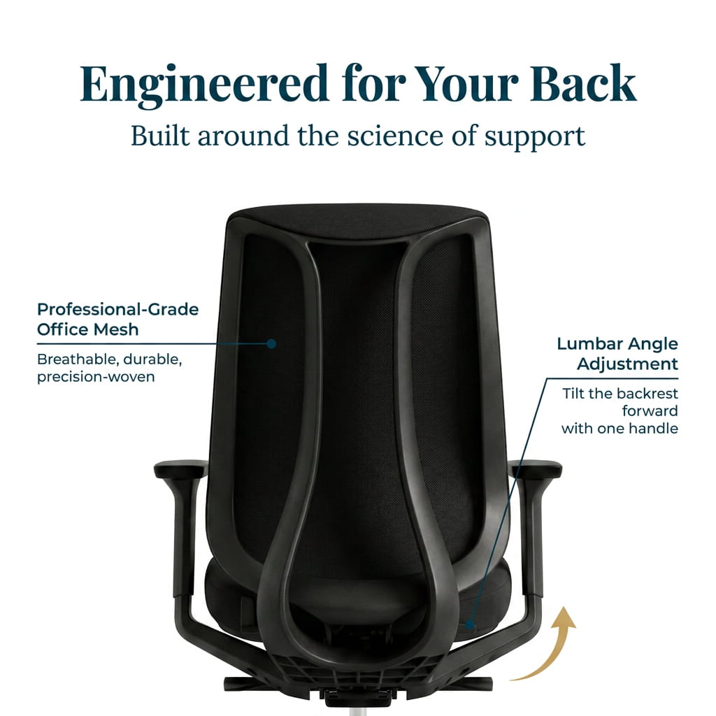 The Axis Ergonomic Chair - Workspace Dreams The Axis Ergonomic Chair