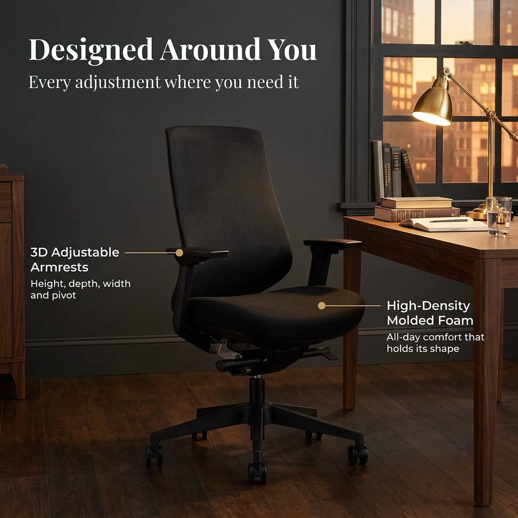 The Axis Ergonomic Chair - Workspace Dreams The Axis Ergonomic Chair