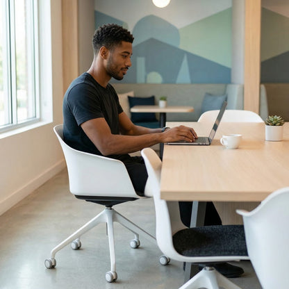 The Chit-Chat Small Boardroom Chair - Workspace Dreams The Chit-Chat Small Boardroom Chair