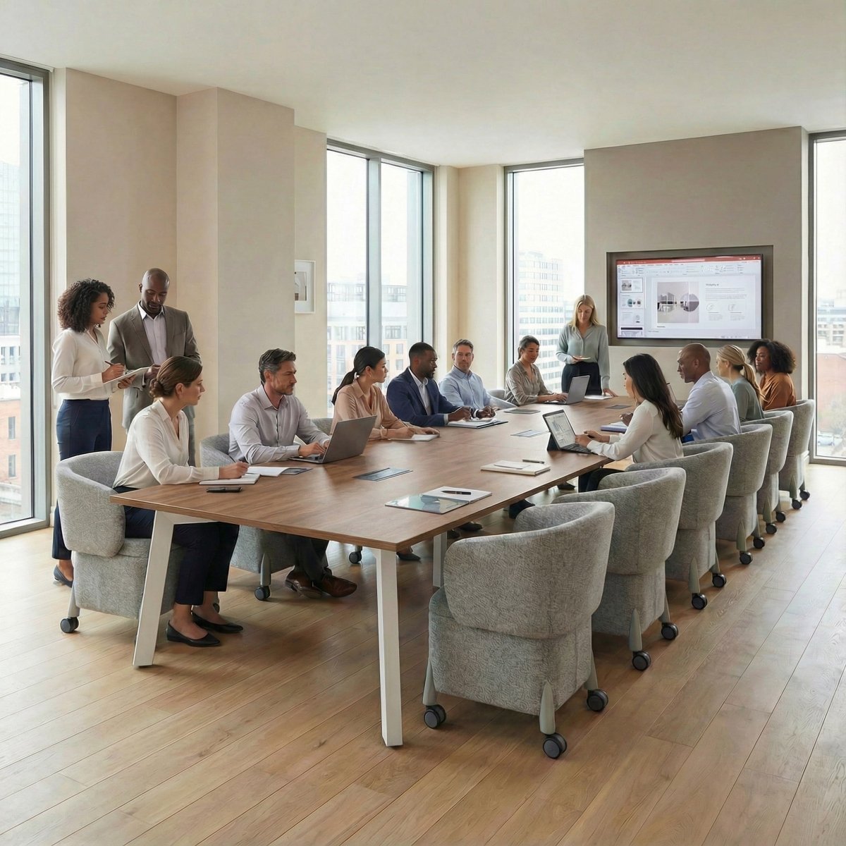 The Conference Table - Workspace Dreams The Conference Table