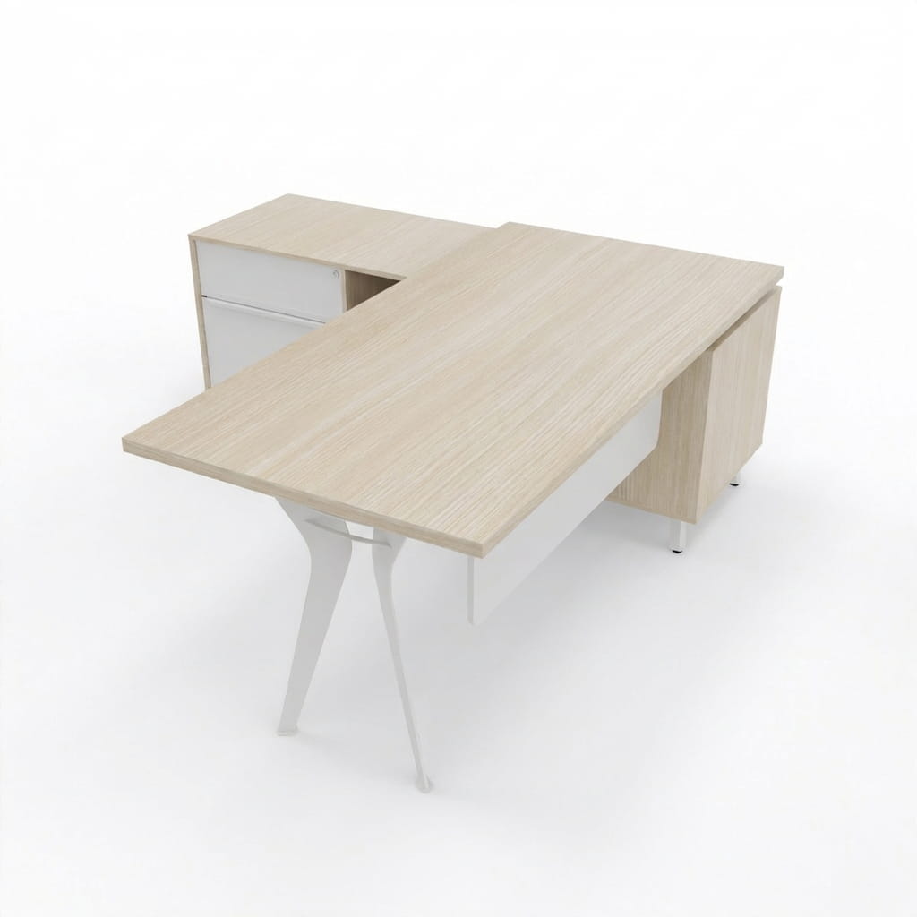 The Corner Office Executive Desk - Workspace Dreams The Corner Office Executive Desk