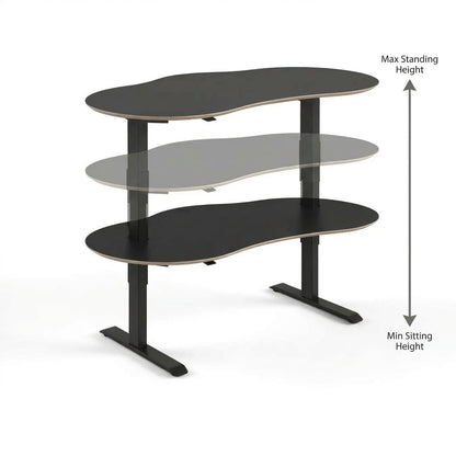 The Curve Standing Desk - Workspace Dreams The Curve Standing Desk