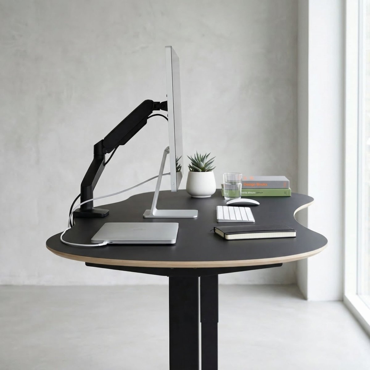 The Curve Standing Desk - Workspace Dreams The Curve Standing Desk