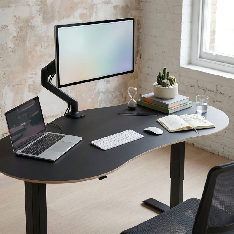 The Curve Standing Desk - Workspace Dreams The Curve Standing Desk