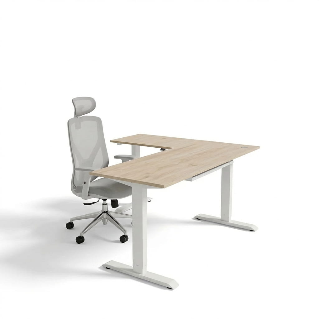 The L-Shaped Workstation Bundle - Workspace Dreams The L-Shaped Workstation Bundle