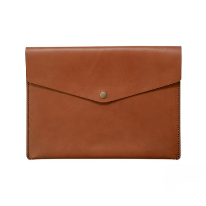 The Leather Laptop Sleeve - Workspace Dreams The Leather Laptop Sleeve