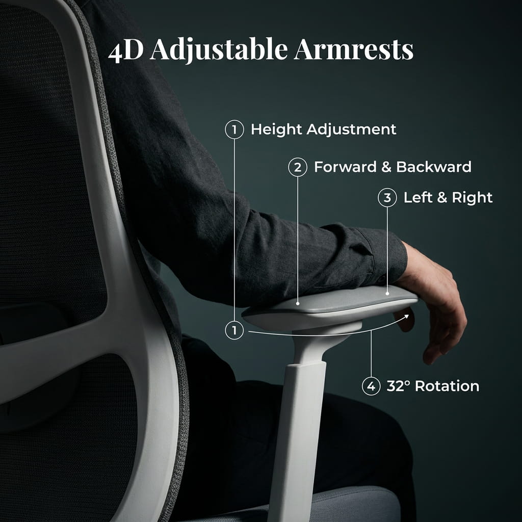 The Pro Flow Ergonomic Chair - Workspace Dreams The Pro Flow Ergonomic Chair