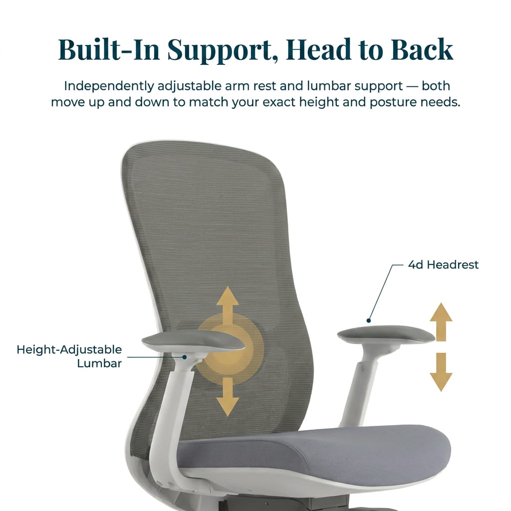 The Pro Flow Ergonomic Chair - Workspace Dreams The Pro Flow Ergonomic Chair